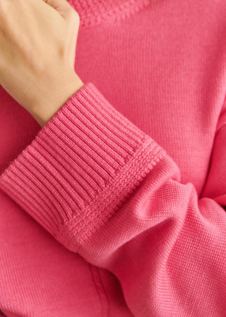 Liquidation Candy Pink Sézane Women Knitwear Bastien Jumper - 2