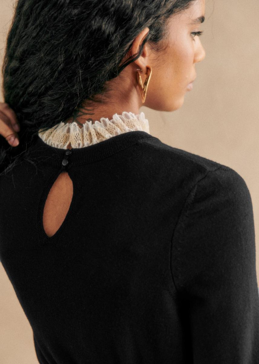 Audrey Jumper Knitwear Black Women Offer Sézane - 1