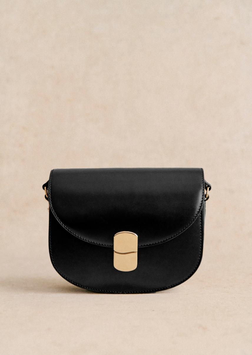 Women Glossy Black Sézane Bags Delicate Claude Bag