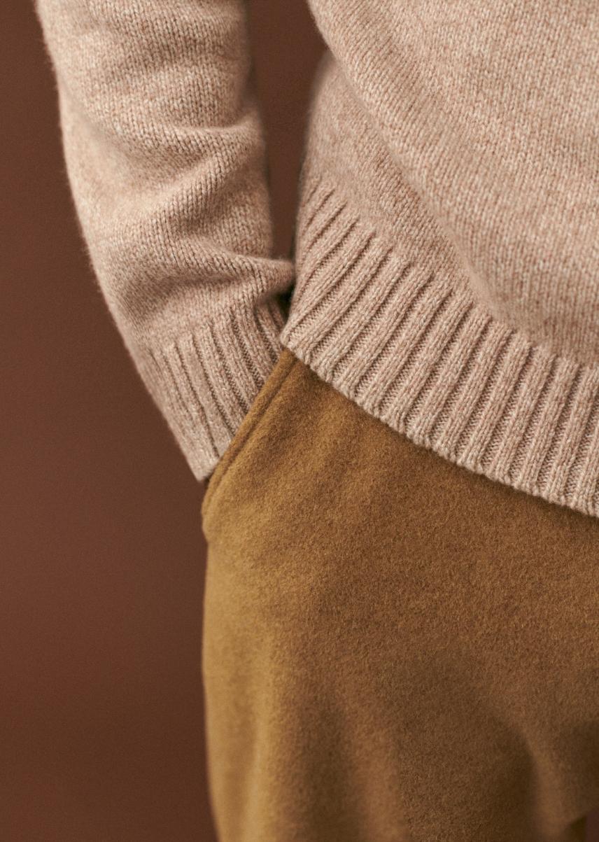 Sézane Rust Special Fergus Sweater Knitwear Men - 1