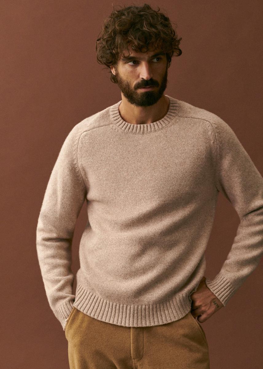 Sézane Rust Special Fergus Sweater Knitwear Men
