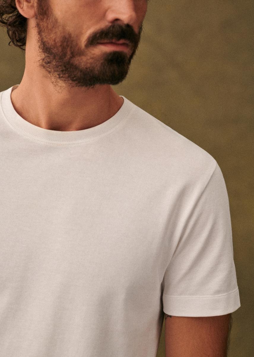 Kenneth T-Shirt Men Long-Lasting White T-Shirts & Sweatshirts Sézane - 1