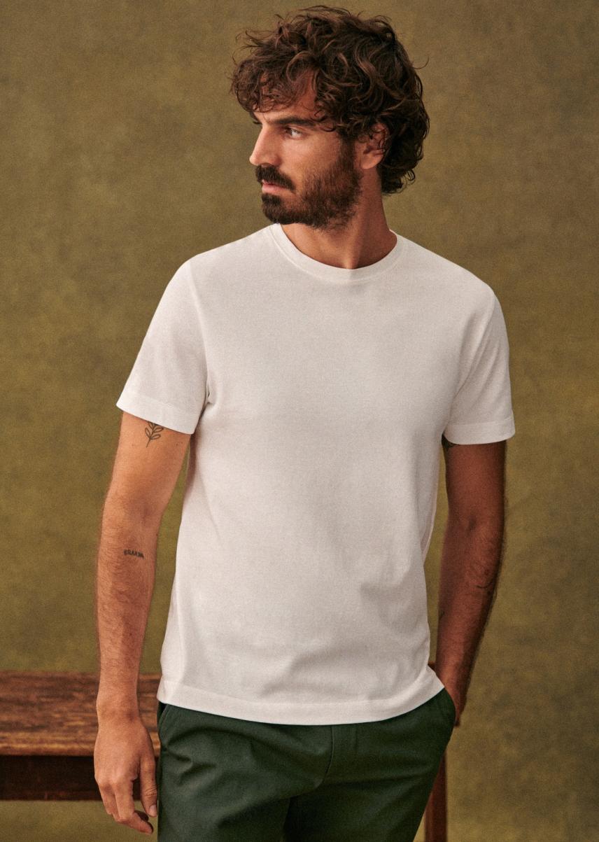 Kenneth T-Shirt Men Long-Lasting White T-Shirts & Sweatshirts Sézane - 2