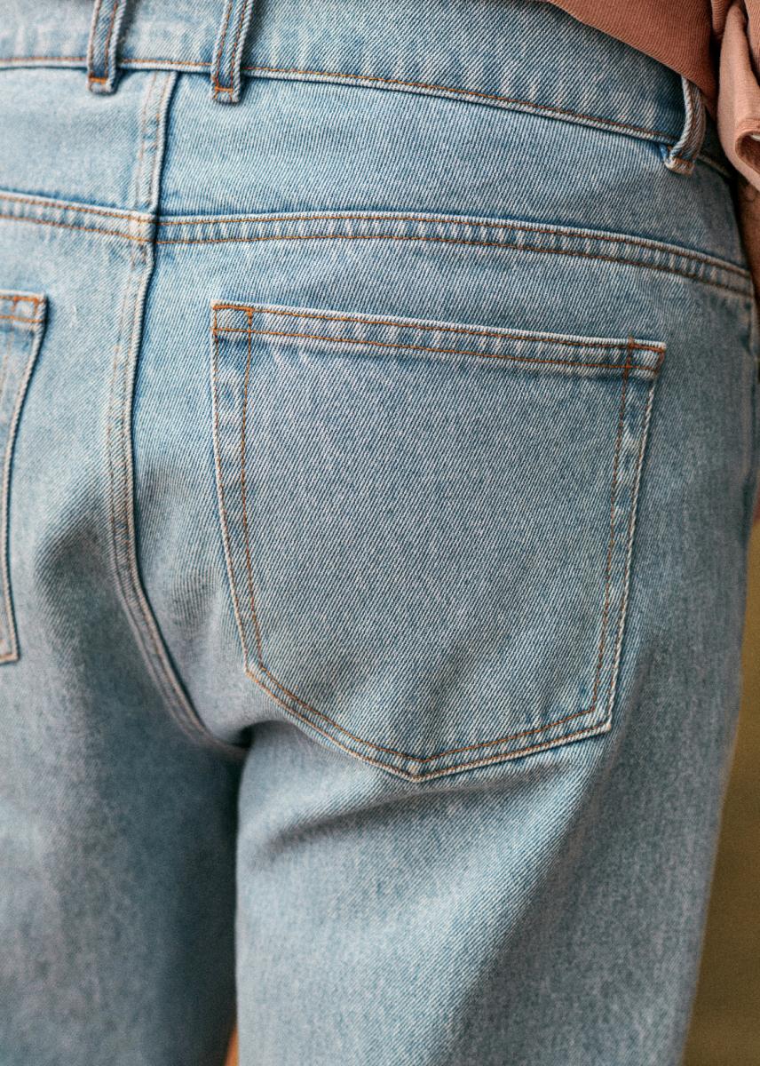 Barkley Jeans Early Bird Men Sézane Washed Blue Denim Trousers - 2