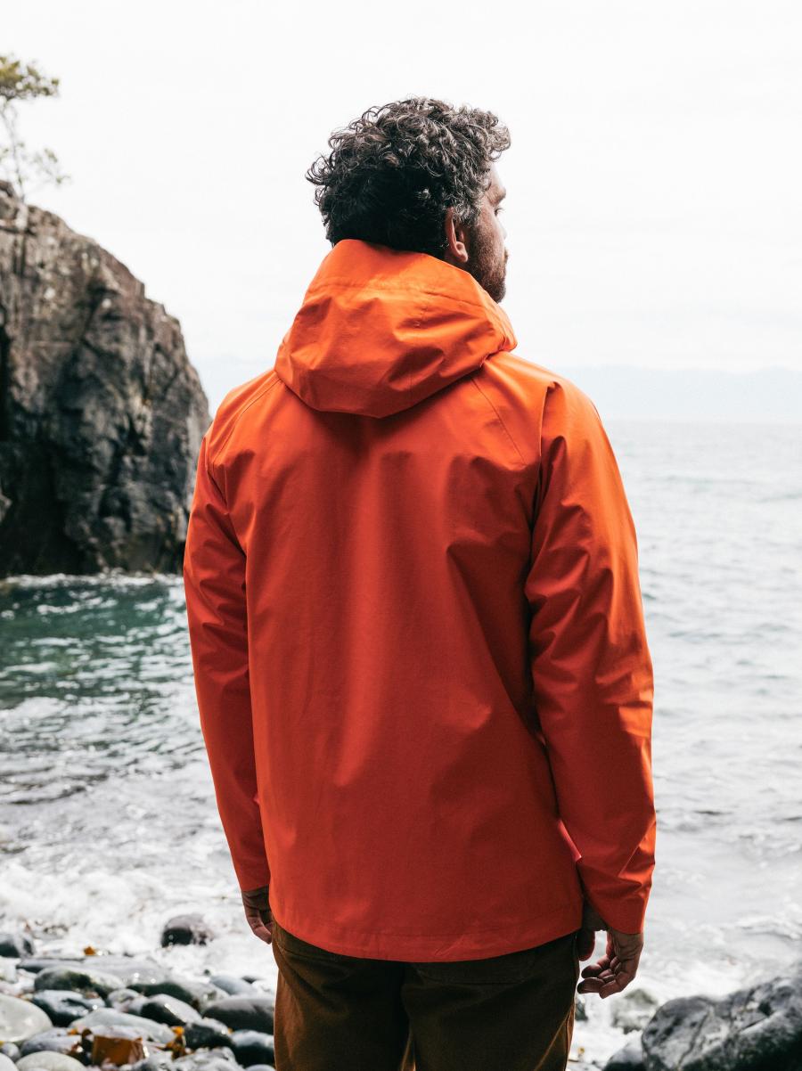 Jackets, Coats & Gilets Bright Orange Men Men's Skybird Waterproof Jacket Finisterre - 2