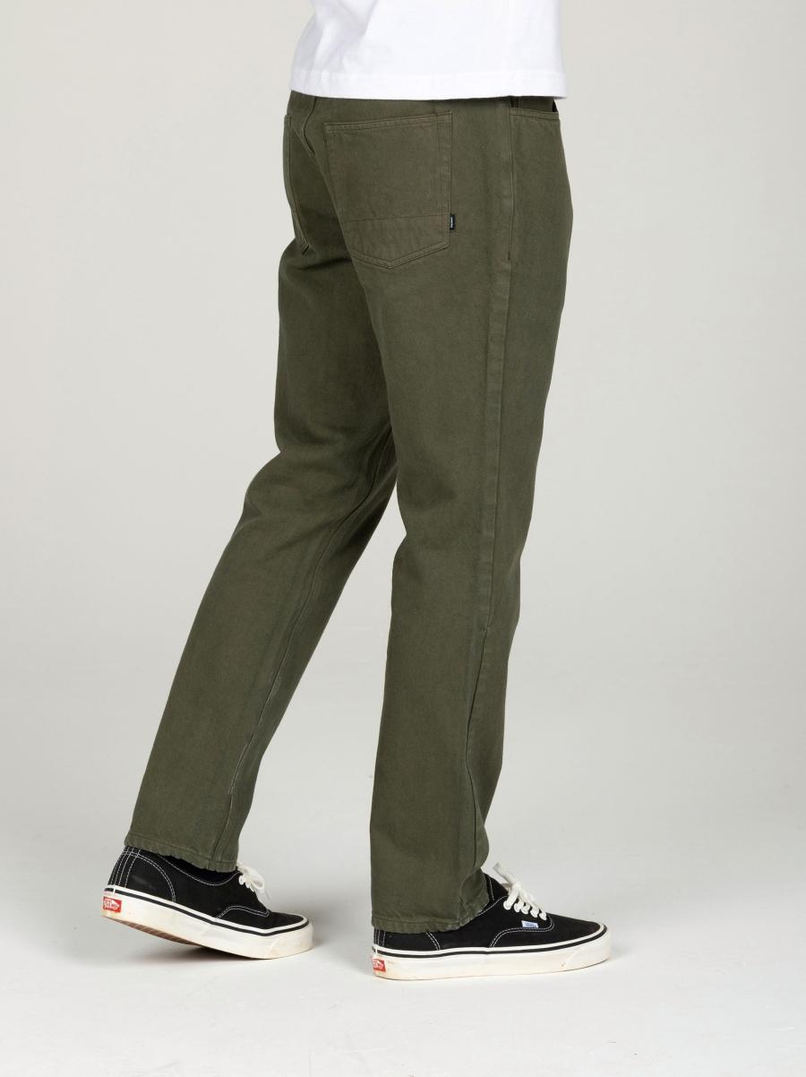 Breaker 5-Pocket Jean Trousers & Jeans Finisterre Olive Men - 3