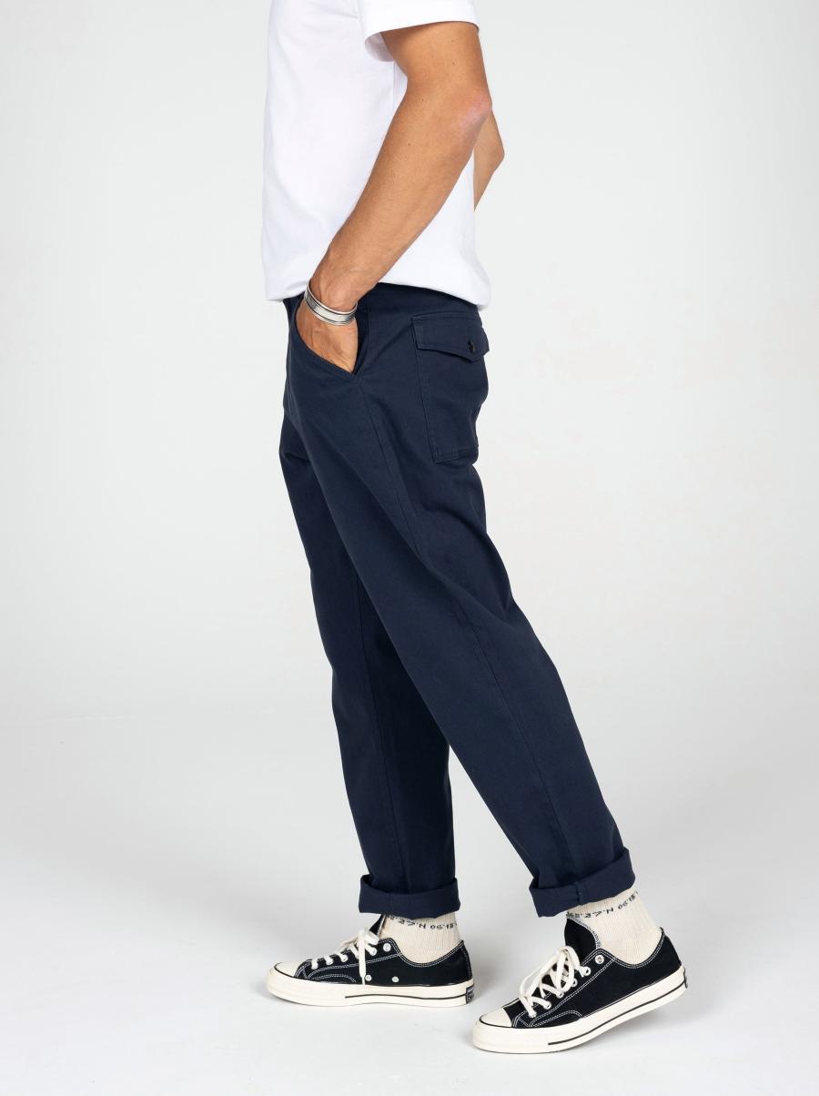 Men Men's Koerner Trouser Finisterre Navy Trousers & Jeans - 3