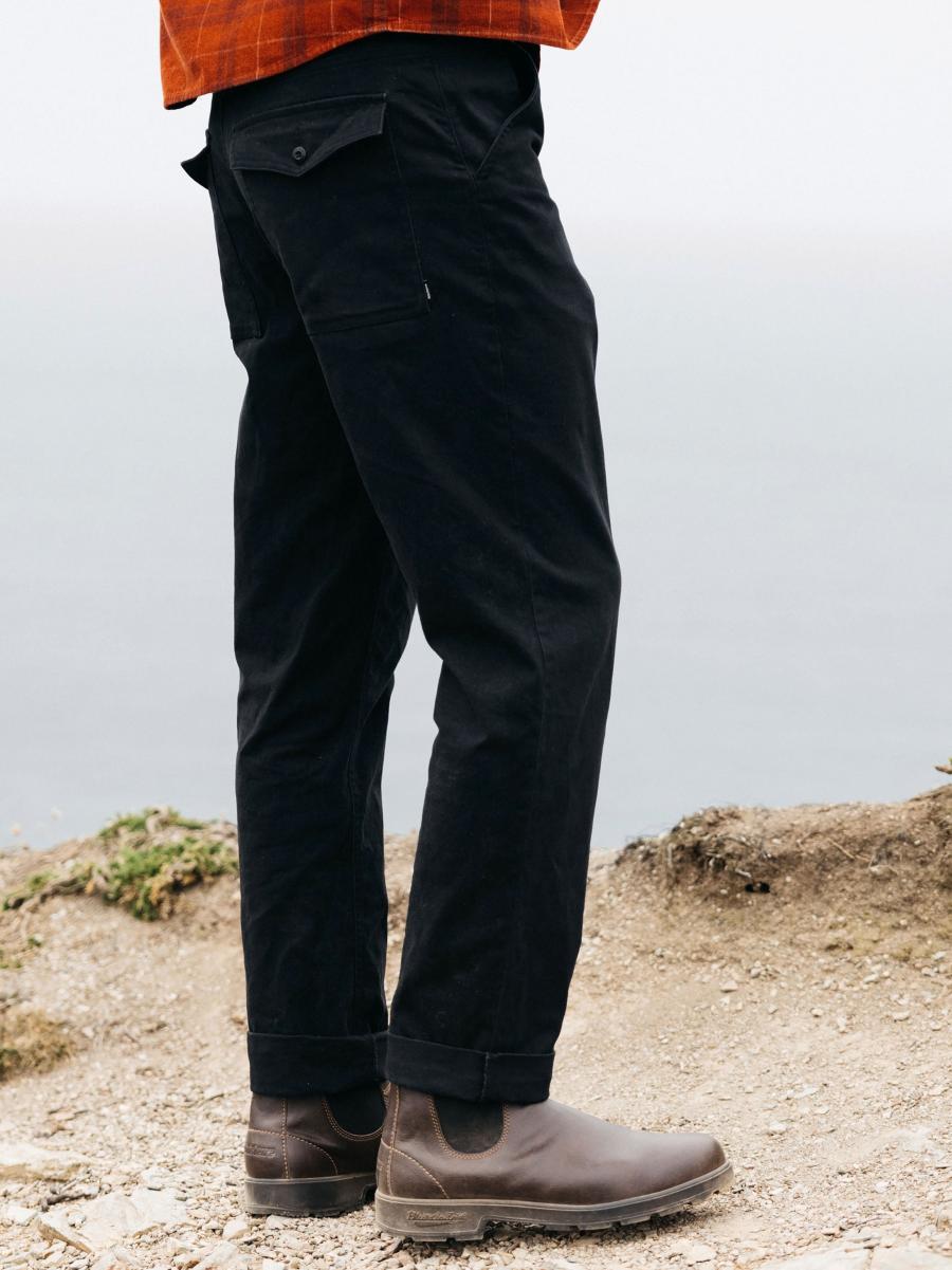 Finisterre Men Trousers & Jeans Black Men's Koerner Trouser - 1
