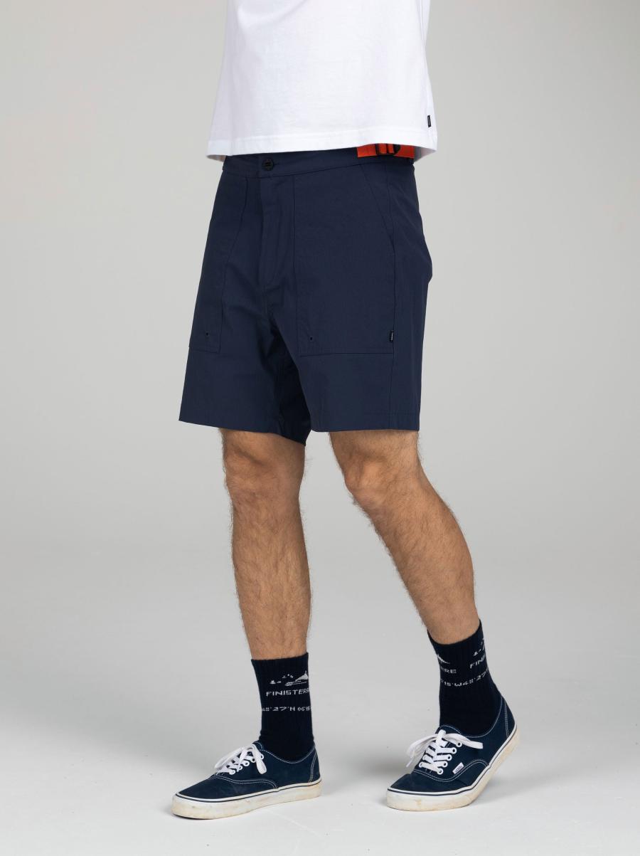 Finisterre Navy Shorts Men's Walker Hybrid Shorts Men - 2