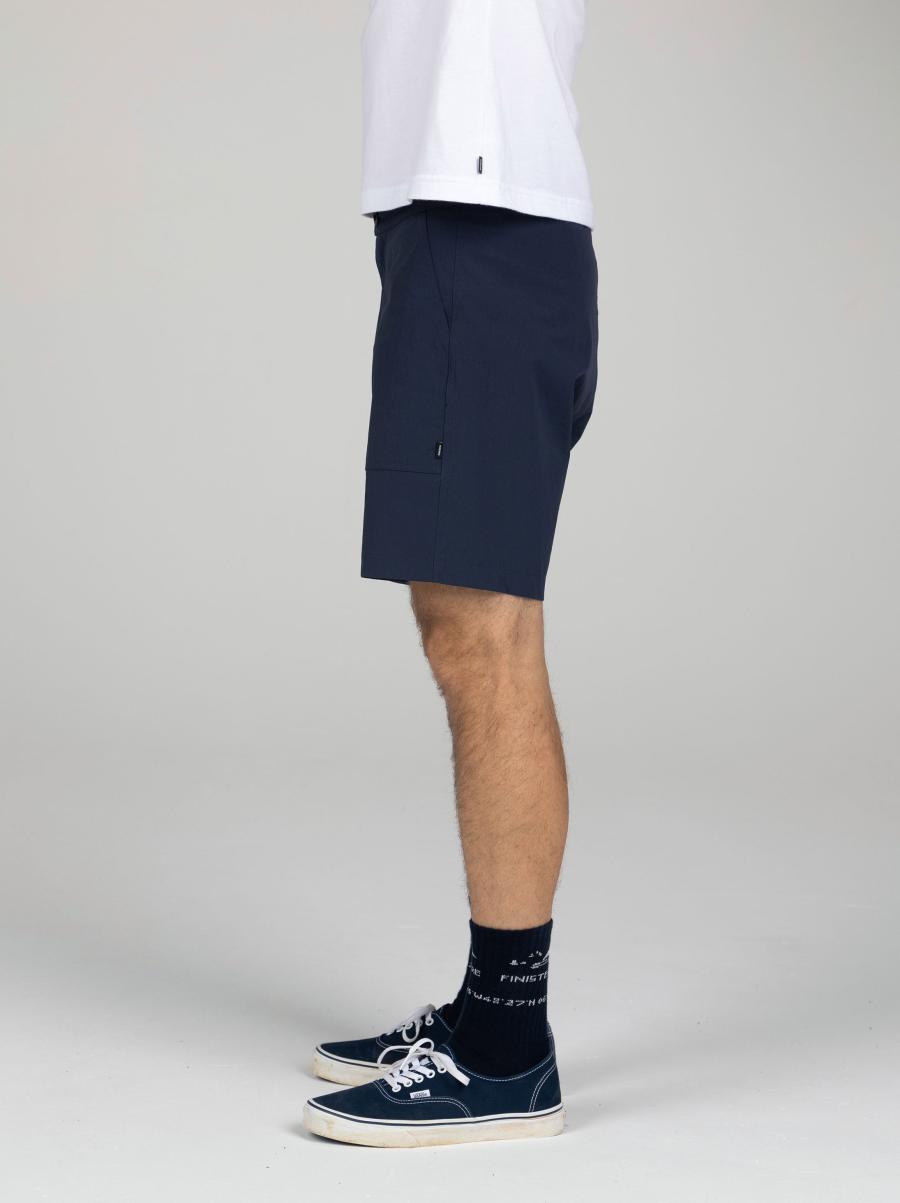 Finisterre Navy Shorts Men's Walker Hybrid Shorts Men - 4