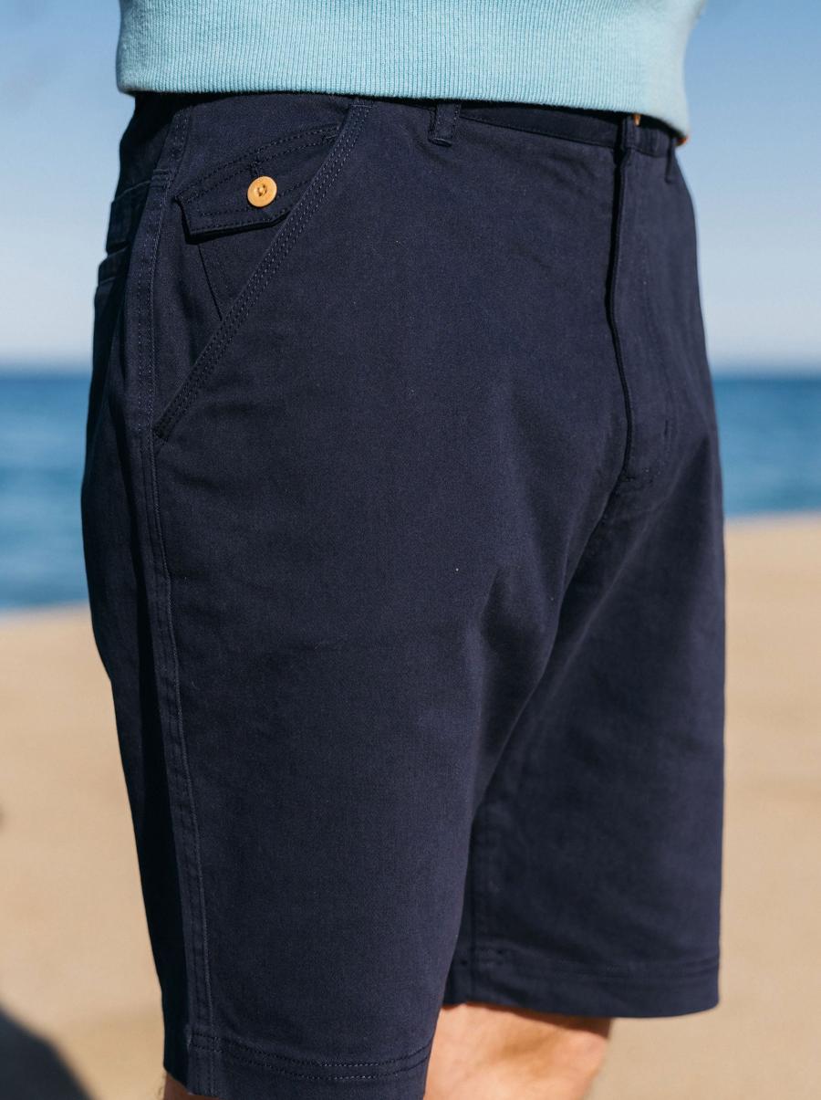 Men's Coverack Shorts Finisterre Navy Shorts Men - 3