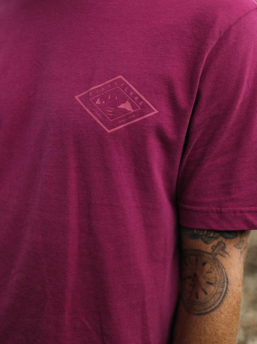 Men's Diamond Logo T-Shirt Mulberry Men Finisterre T-Shirts - 3