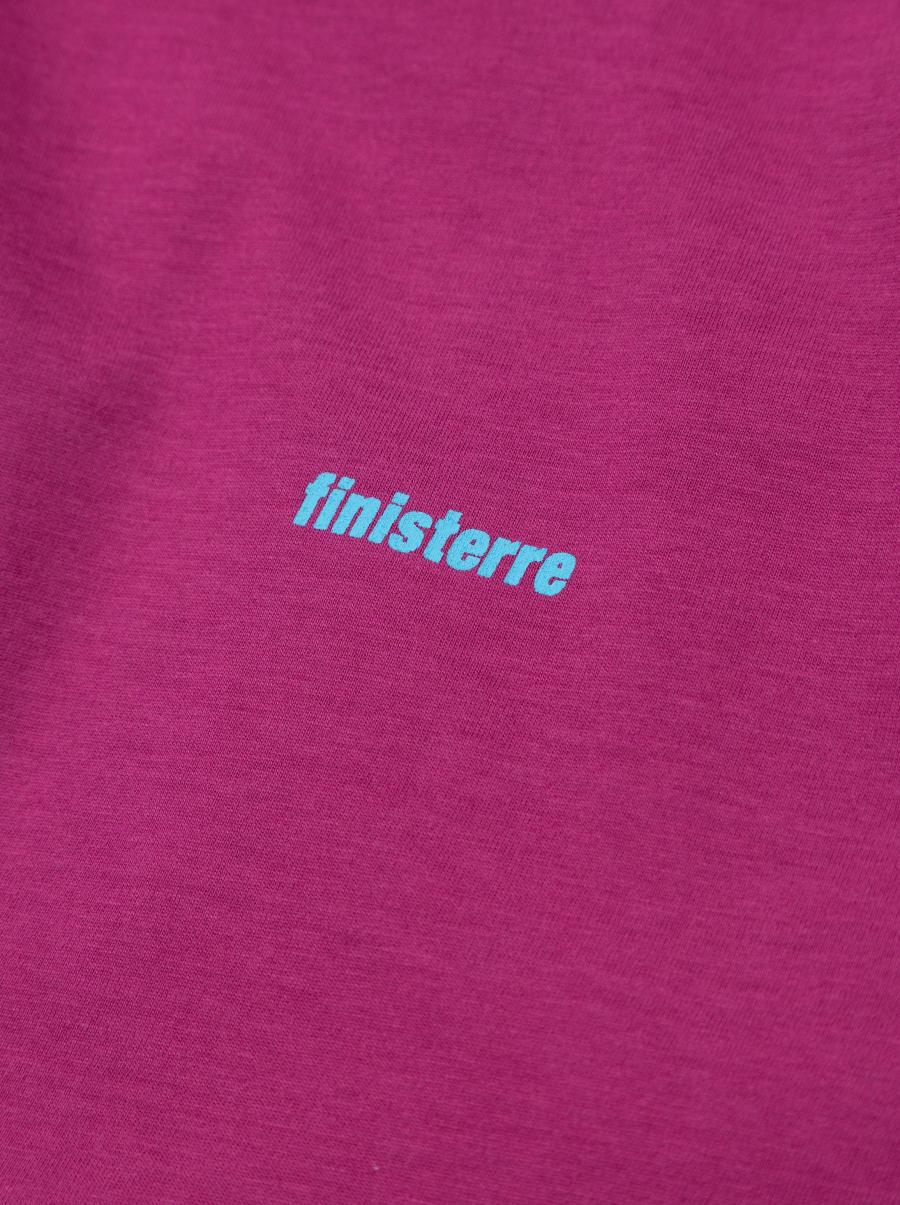 T-Shirts Mulberry Finisterre Men Men's Harlyn Logo Long Sleeve T-Shirt - 4