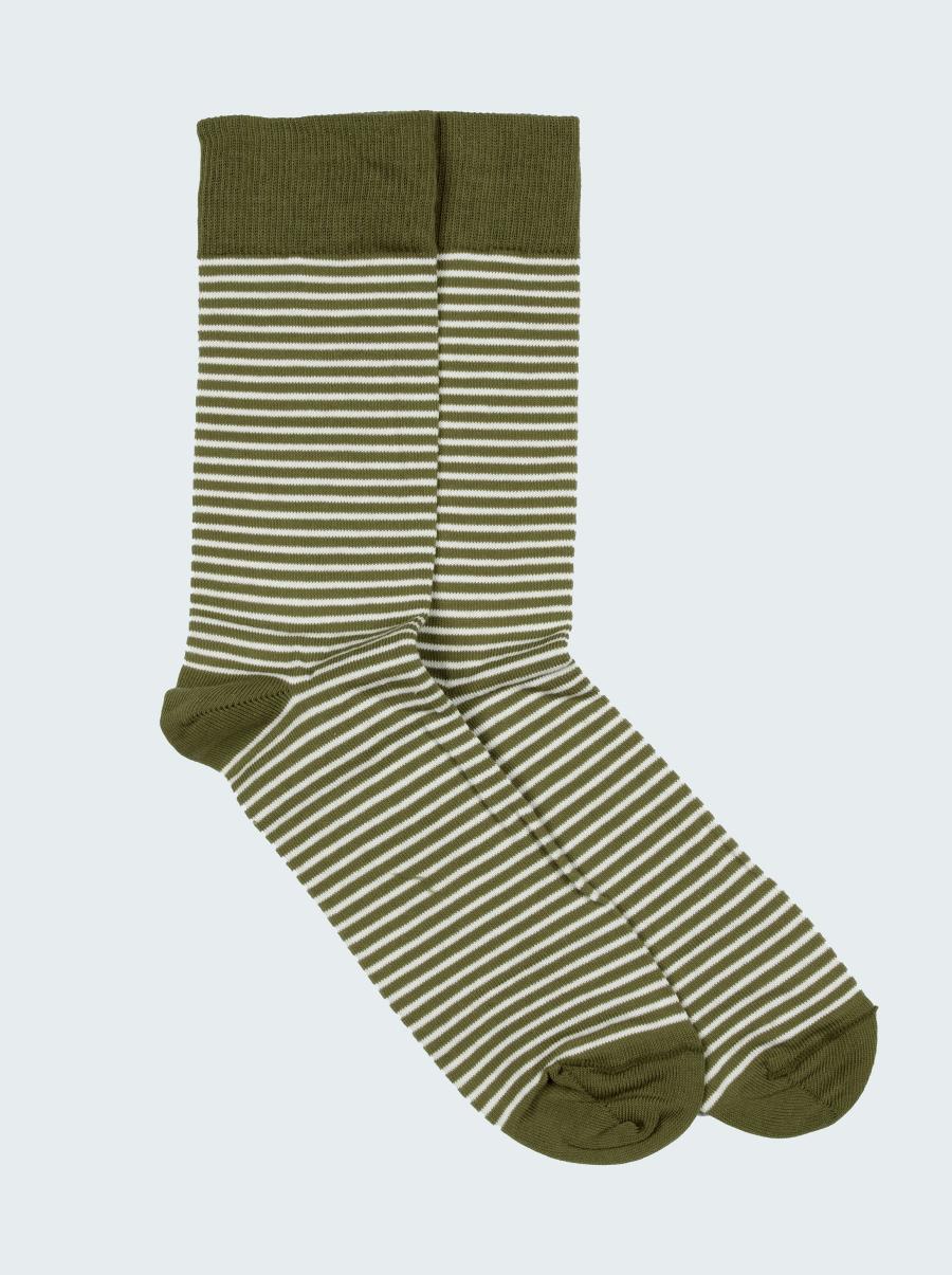 Finisterre Holm Sock Socks Olive / Ecru Men