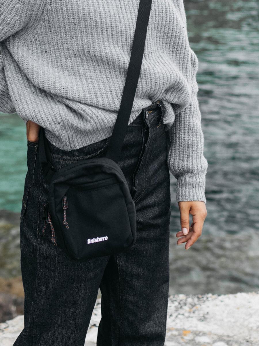 Men Bags Nautilus Pocket Pack Bag Finisterre Black - 2