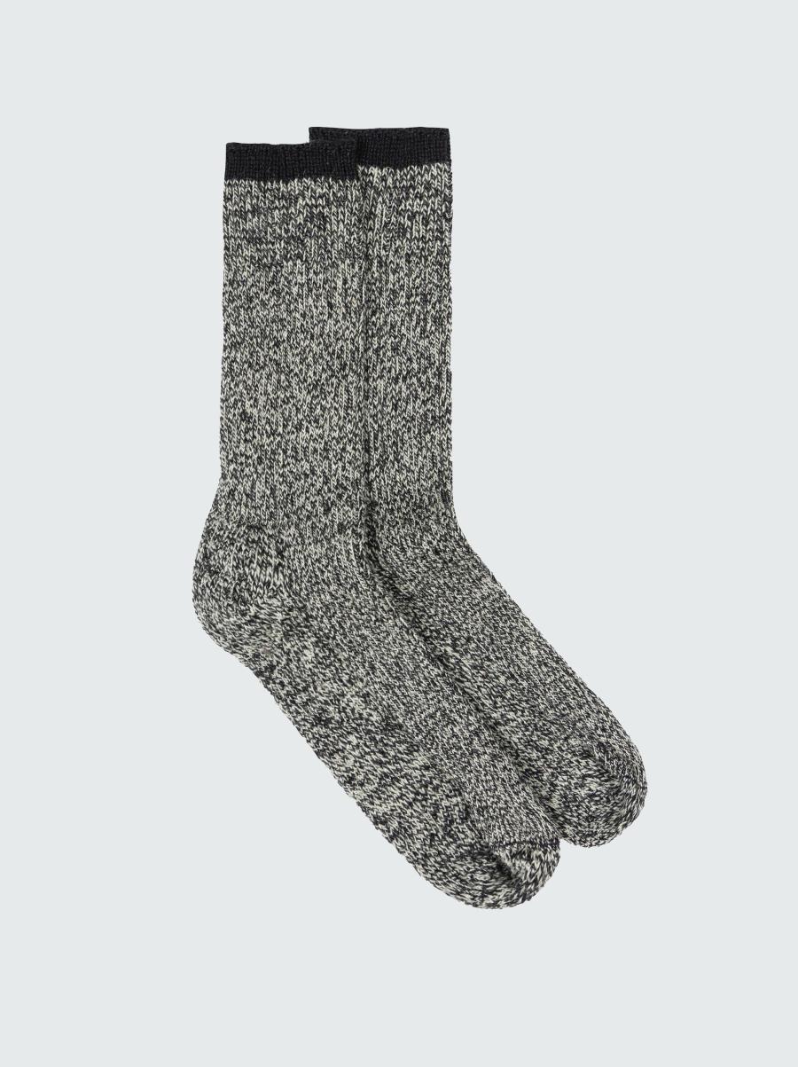 Finisterre Men Socks Salt/Pepper Bosun Sock