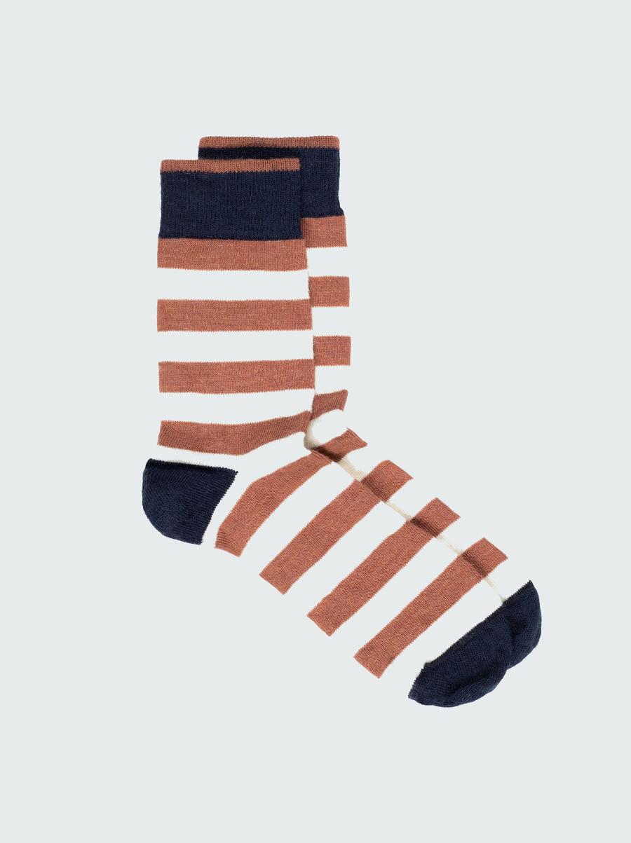 Socks Malva/Navy/Ecru Finisterre Men Last Long Original Sock - 1