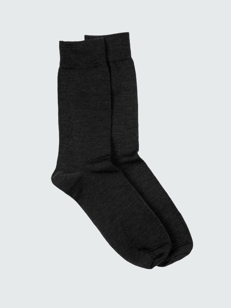 Men Socks Finisterre Last Long Original Sock Black