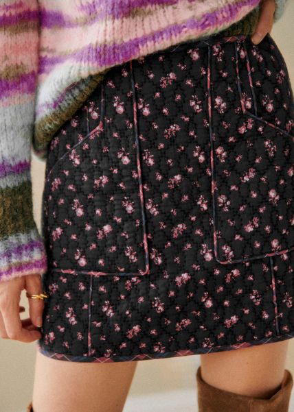 Sézane Skirts & Shorts Betsy Skirt Maxi Floral Patchwork Women Exclusive