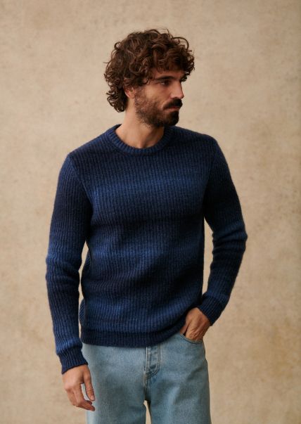 Blue Gradient Tusla Sweater Knitwear Proven Sézane Men