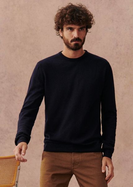Beige Nils Sweater Convenient Men Knitwear Sézane
