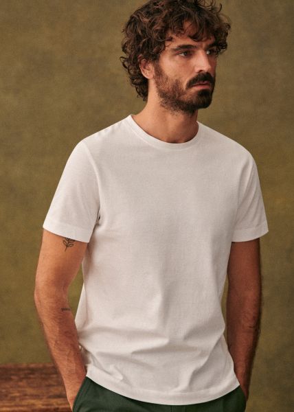 Kenneth T-Shirt Men Long-Lasting White T-Shirts & Sweatshirts Sézane
