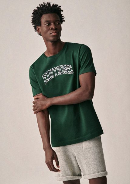 Voucher Éditions T-Shirt Green Sézane T-Shirts & Sweatshirts Men