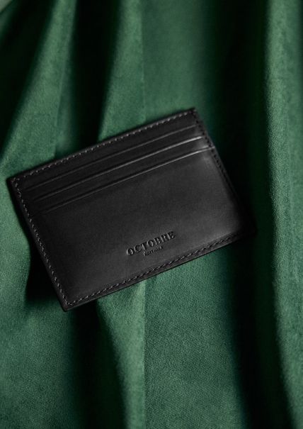 Leather Goods Black Introductory Offer Dean Card Holder Men Sézane