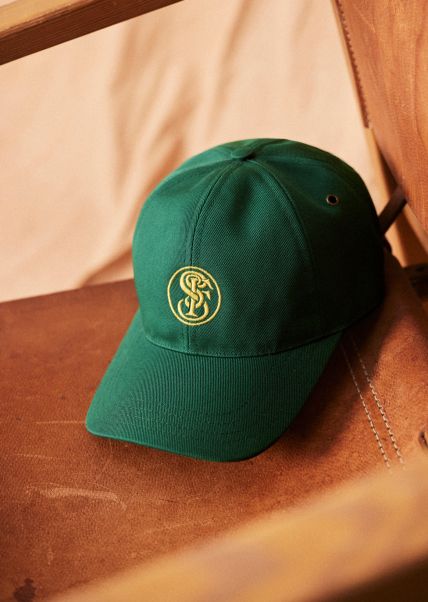 Men Outstanding Octobre Éditions X Lafayette Saltiel Hat Suits Dark Green Sézane