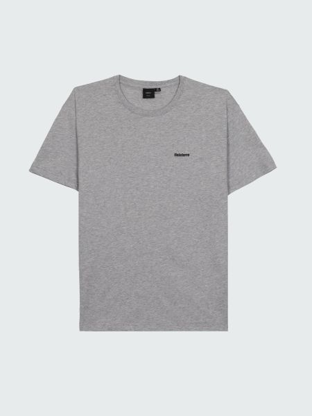 Finisterre T-Shirts Grey Marl Men Men's Harlyn Logo T-Shirt