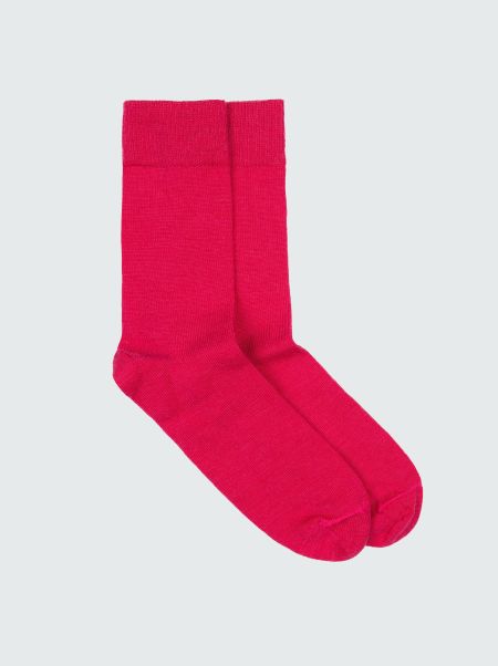 Socks Last Long Original Sock Hot Pink Men Finisterre