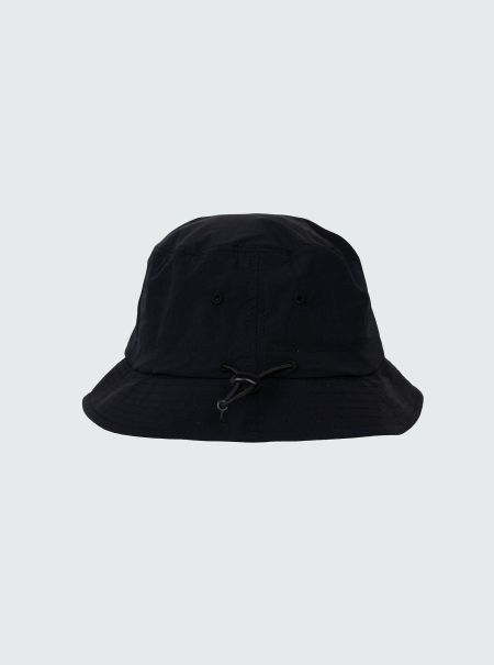 Men Finisterre Walker Bucket Hat Hats, Caps & Beanies Black