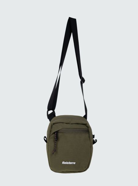 Men Dark Olive Nautilus Pocket Pack Bag Finisterre Bags
