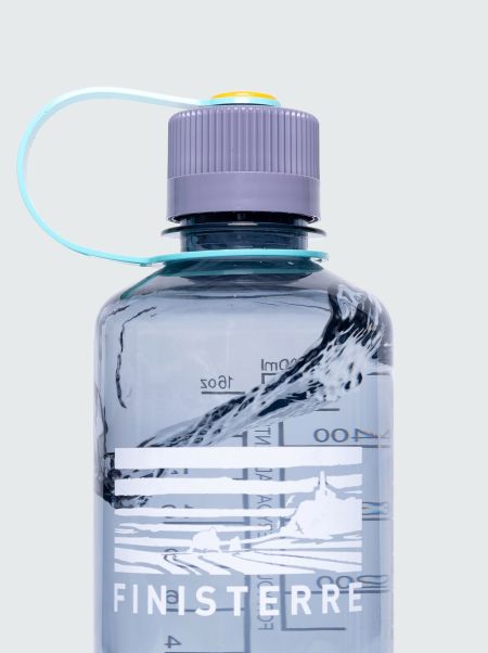 Smoke Grey Men Finisterre Water Bottles Nalgene Sustain 0.5L Narrow Mouth Bottle
