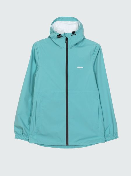 Women's Rainbird Waterproof Jacket Seaglass Women Finisterre Jackets, Coats & Gilets