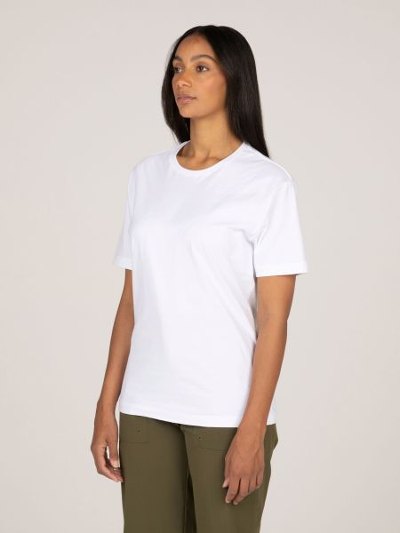 Women's Harlyn T-Shirt White Tops & T-Shirts Finisterre Women