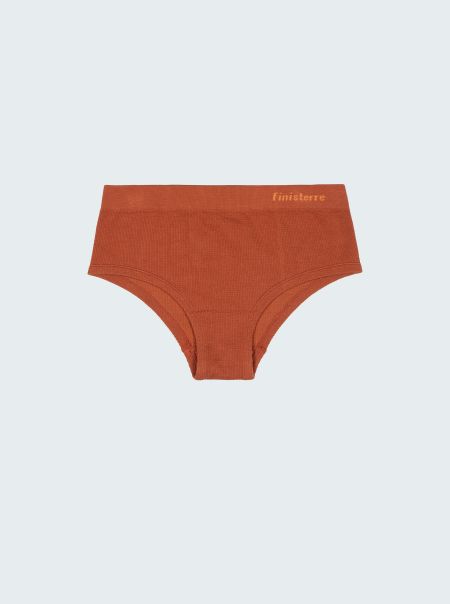 Nutmeg Base Layers & Underwear Women Finisterre Women's Sia Seamless Brief