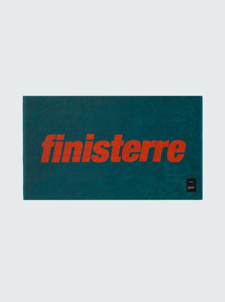Finisterre Towel Deep Teal/Chilli Men Outdoor Accessories